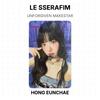 LE SSERAFIM UNFORGIVEN MAKESTAR Официальная фотокарточка