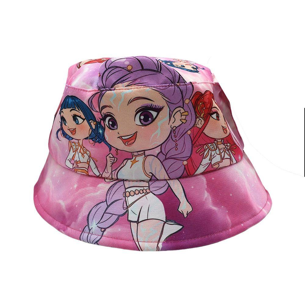Hunting Witch Girls Theme Fishing Hat for Children - Cartoon Anime Stylish Hunting Witch Girls 3D Printed Fishing Hat with Sun Protection Cap