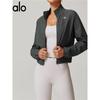 Женская тонкая ветрозащитная быстросохнущая куртка Alo Yoga для бега – Осень/Зима