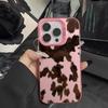 Creative Milk Cow Pattern Phone Case for Samsung Galaxy S26 S25 S24 S23 S22 S21 FE Ultra Edge Plus 4G 5G Anti Fall Matte Cover