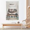 Korea Kpop Band LLoona Kpop Tapestry Microfiber Wall Hanging For Bedroom Living Room Decor Outdoor Festival Bar Background
