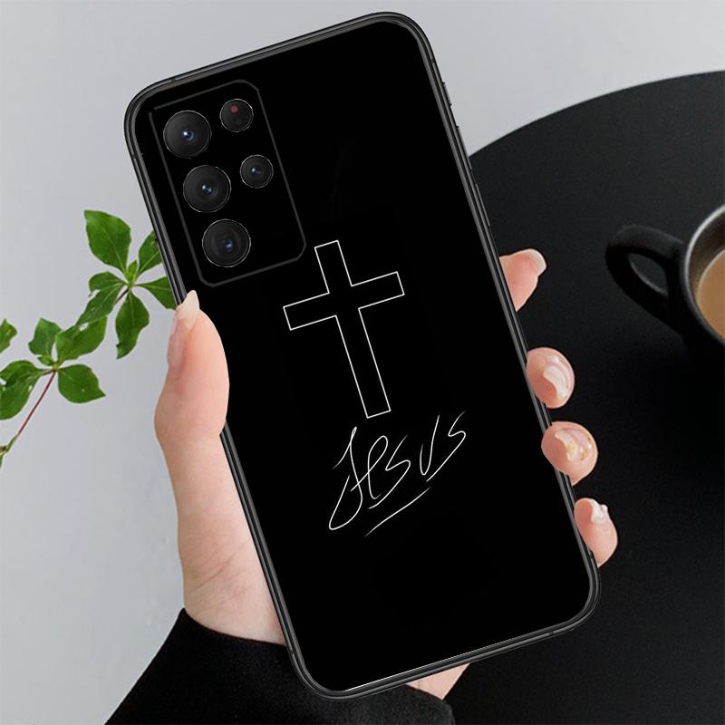 Jesus Phone Case For Samsung Galaxy A35 A55 A54 A15 A25 A05s A05 A22 A24 A52 A33 A34 M34 M14 M54 M23