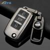 ТПУ Чехол для складного ключа автомобиля Брелок Подходит для Volkswagen Vw Polo Golf Passat Tiguan Beetle Caddy Eos Skoda Octavia Seat Leon Alte