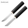 Нож из нержавеющей стали Knight Black Dragon Phoenix Double Knife Mandarin Duck Female Knife Portable High Hardized Fruit Knife