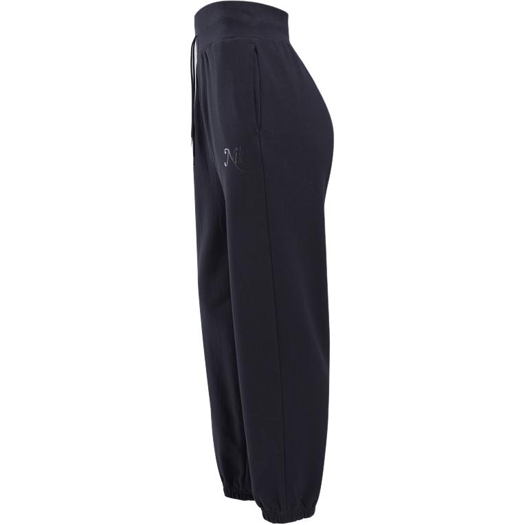 Nike Sportswear Phoenix Fleece Oversize Drawstring Comfortable Casual Knit Sweatpants Women Bottoms Black HQ4870010