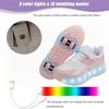 Children's Roller Skate Shoes For Boys And Girls Adult Quad-Wheel Flying Shoes With Lights And Charging Wheels Student Roller