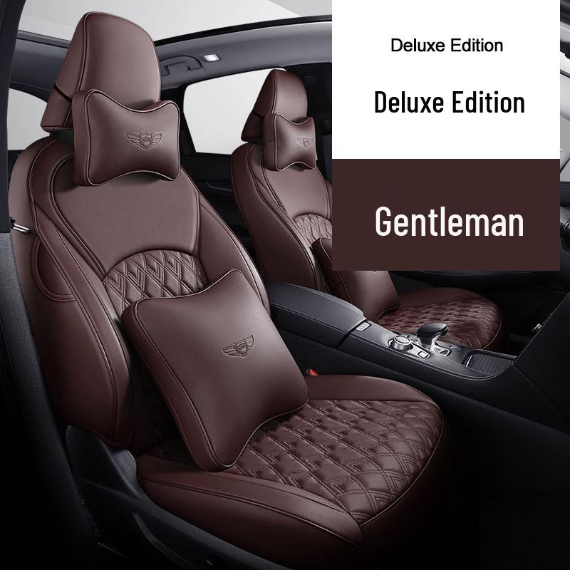 Infiniti Genuine Leather Seat Cushion for FX Series - Full Coverage, Five-Seat Car Seat Cover