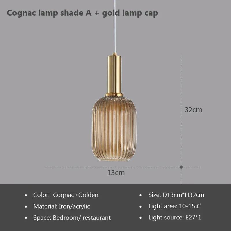 Винтажный витражный подвесной светильник, скандинавская креативная люстра, обеденный стол со светодиодами для гостиной, прикроватная лампа, украшение дома