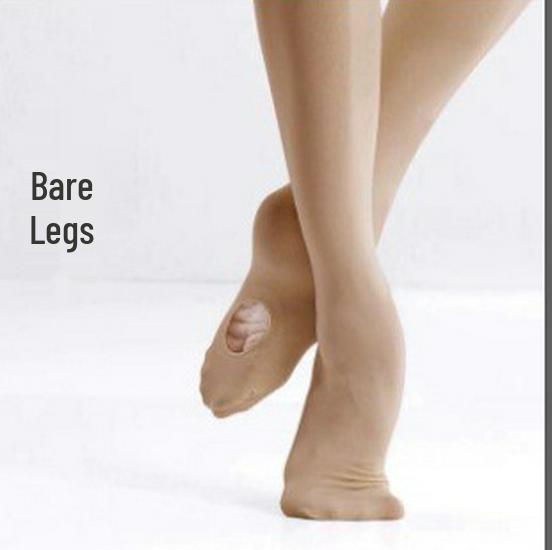 Детские белые балетные колготки 60D для практики и экзаменов - Профессиональные бархатные леггинсы.