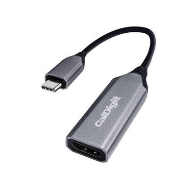 Видеоадаптер CalDigit USB-C на HDMI 2.1 - 8K, Высокая частота обновления, HDR, 10 бит, Совместим с Thunderbolt 3/4 /USB 3.1 /USB4 для Apple MacBook Air, 2016+