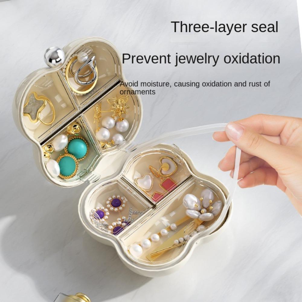 Mini Pill Boxes Portable Small Storage Container Marshmallow Shape Jewelry Storage Box Travel