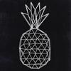 String Art Set - Pineapple Wire Art Chalkboard 22 X 22 Cm