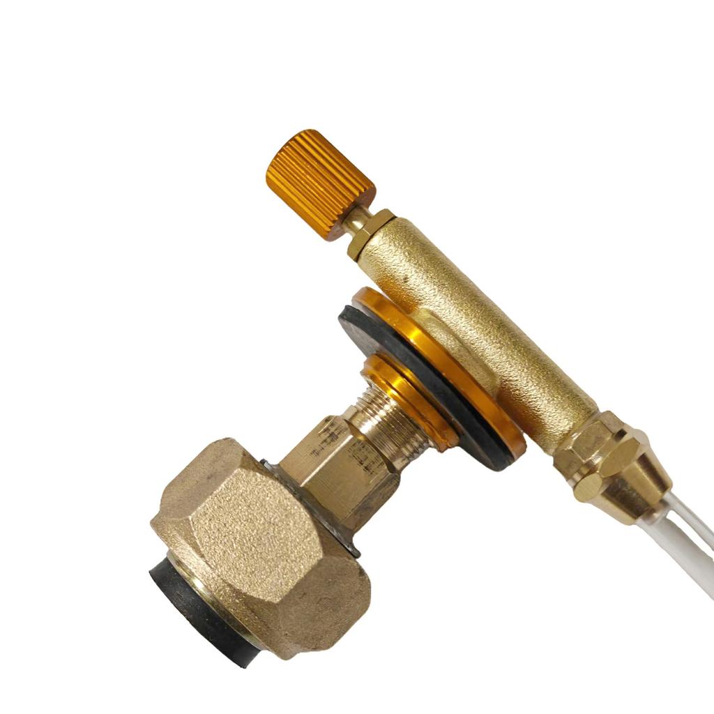 Переходник для газовой плиты для кемпинга, медный, соединитель для уличной плиты, адаптер для баллона, практичная головка для преобразования газовой печи, долговечный