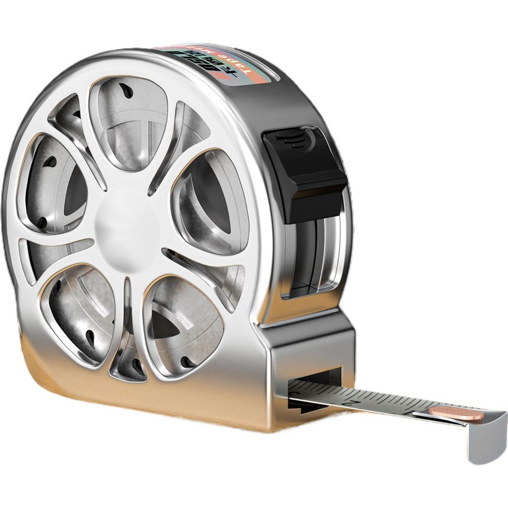 Мини рулетка 2 м выдвижная легко читаемая брелок измерительная лента, дюймовая/метрическая шкала карманная рулетка для инженера