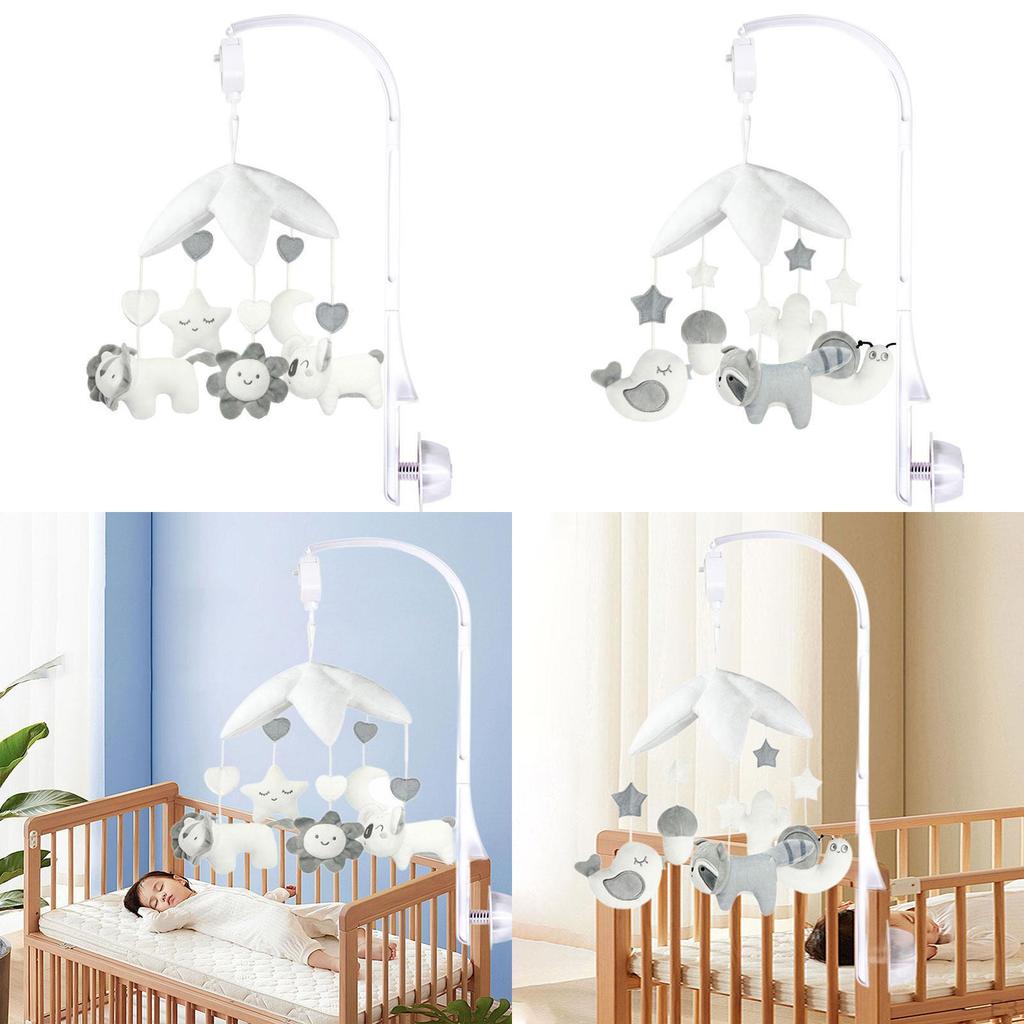 Crib Musical Mobile, Nursery Kids Room Decor, Creative Toy for Newborn Boy Girl