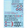 RAF RN DH Venom / RAN Sea Venom - 1/18 - Armor Decals - Waterslide, 1/18