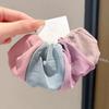 Durable ultra-wide seamless head rope versatile high ponytail mask hair ring high elastic rubber band women's hair rope