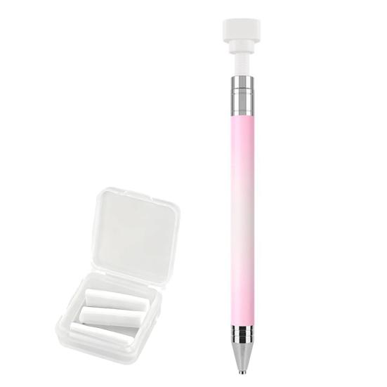 Refillable Wax Pen Automatic Diamond Art Pen Diamond Placement Pen with Wax Refill for Rhinestones DIY Crafts Nail Art