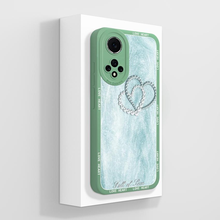 Для Huawei Nova 9 10 11 Pro Y60 Y72 Чехол для телефона Красивые акварельные цветочные узоры Жидкий силикон Защита от падений Премиальная защитная крышка Для Huawei Case