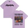 The Weeknd After Hours Til Dawn Album Cover Tee Shirt Men Women Harajuku Fashion Gothic T-shirt High Quality 100% Cotton T Shirt