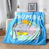 1pc,Dumbo Elephant Throw Blanket Cute Home Decor Soft Blanket for Couch, Bed, Car, Travel, Camping, Office Nap Perfect Gift Idea for Birthday