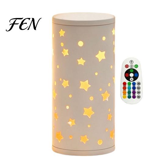 Romantic Accent Light USB Butterfly Projector Lamp, RGB 16 Colors Decorative Lamp with Remote LED Night Control, Hollow-out for Bedroom Living