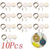 Fairy Wisdom 10Pcs/Set Mini Wooden Cross Stitch Frame Embroidery Hoop Ring Crafts DIY