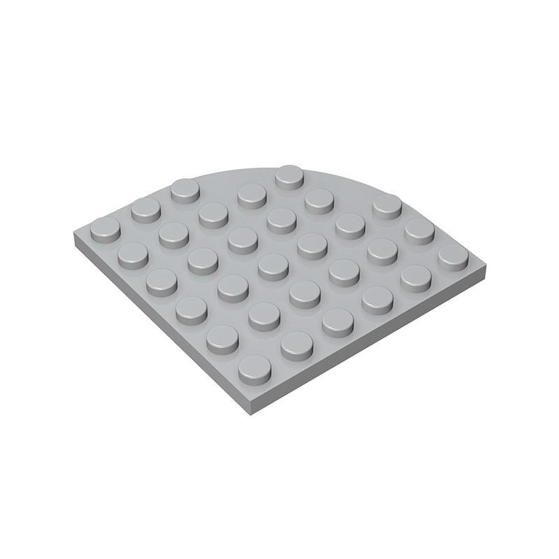 10 шт. MOC совместимые с платой 6003, строительные блоки 6x6 с закругленными углами, креативная технология DIY для детских игрушек