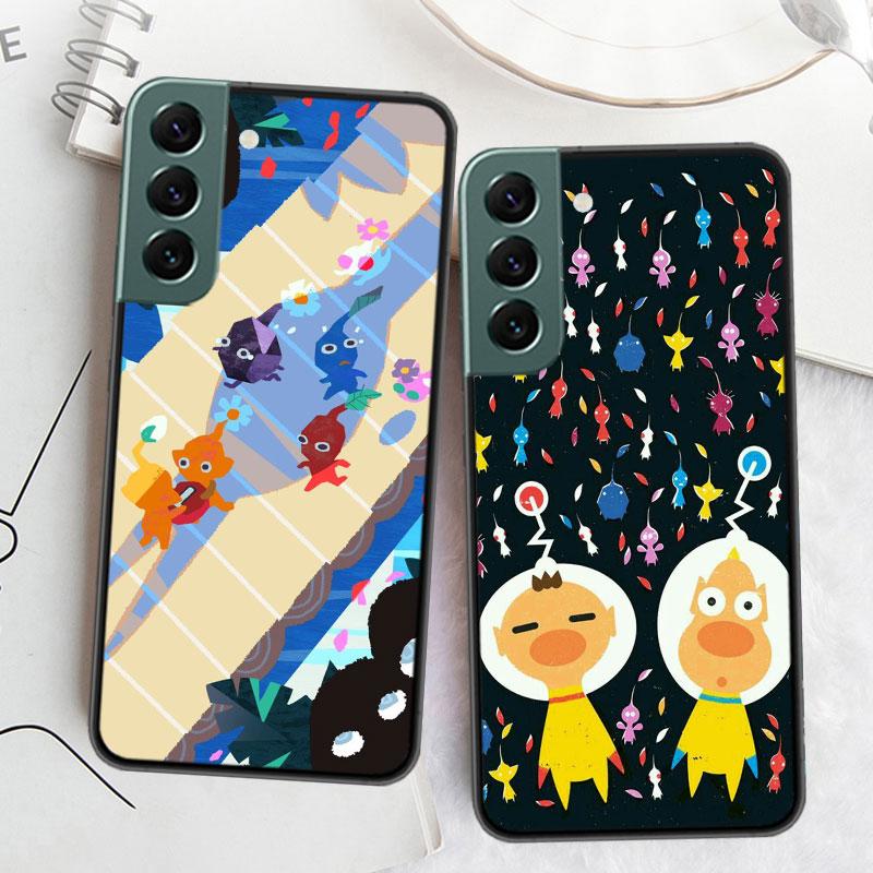 Чехол для телефона Game Pikmin 4 для Samsung A15 A25 A35 A55 Galaxy A12 A22 A32 A52 A72 A54 A34 A24 A14 A53 A33 A23 A13 A73 A42 5G