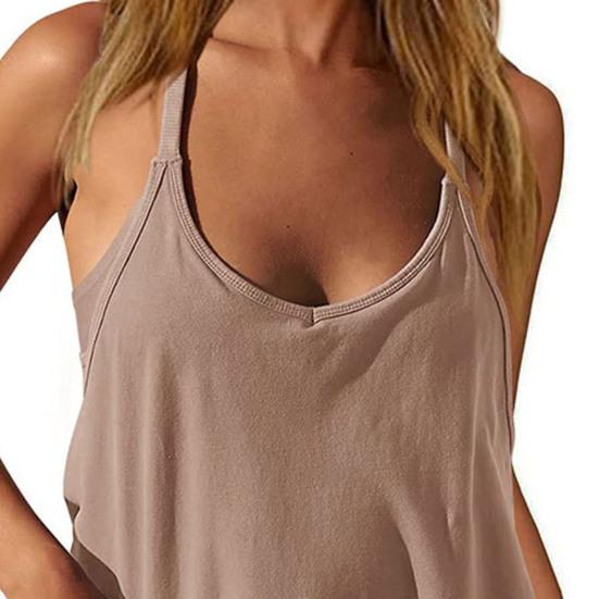 Женское спортивное платье на тонких бретельках без рукавов с круглым вырезом, мини-комбинезон-платье со встроенными шортами, летняя одежда для тенниса, тренировок, активного отдыха, пляжного отдыха