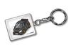 MKJP Custom Keychain Subaru Impreza WRX STI GDB Среднесрочная база: Белый цвет автомобиля: черный
