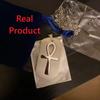 Necklace Dog Tag Pendant Ancient Egypt Egyptian Symbol Ankh Eternal Life Cross Key Life Amulet Talisman Protect Health Jewelry Charming Accessories