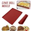 Силиконовая форма для рулета для выпечки, противень для выпечки с подушкой для рулета, ручные инструменты для выпечки с антипригарным дном