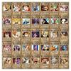 50 шт. Аниме One Piece Постеры Разыскивается Наклейки Крутые Граффити Декали DIY Наклейка для Телефона Чемодана Ноутбука Холодильника Настенное Украшение Красивая Игрушка