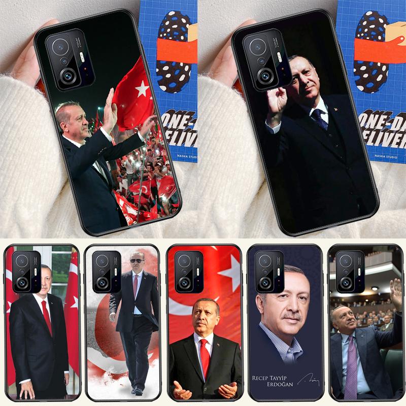 President Turkey Recep Tayyip Erdogan Case For Xiaomi 14T Pro 13T 11T 12T 13 14 15 Ultra POCO X7 Pro X3 X5 X6 F5 F6 M6 Pro Cover