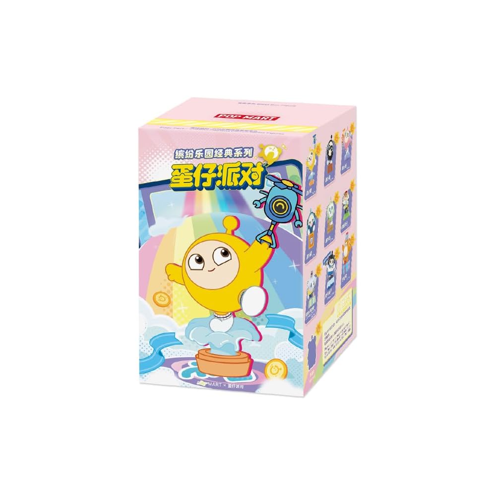 Pop Mart Eggy Party Красочная игровая площадка Классическая фигурка 1 шт. Игрушка-сюрприз Коллекционная модель