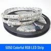 Светодиодная лента RGB: 12В 5050, Семицветная смена, 60 светодиодов, с пультом ДУ, с клеевым слоем, KTV, мигающая, лента.