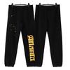 Mens Spiderweb Print Hooded Sweatshirt Casual Jogger Pants Set - Loose Fit Cotton Blend Streetwear Teens