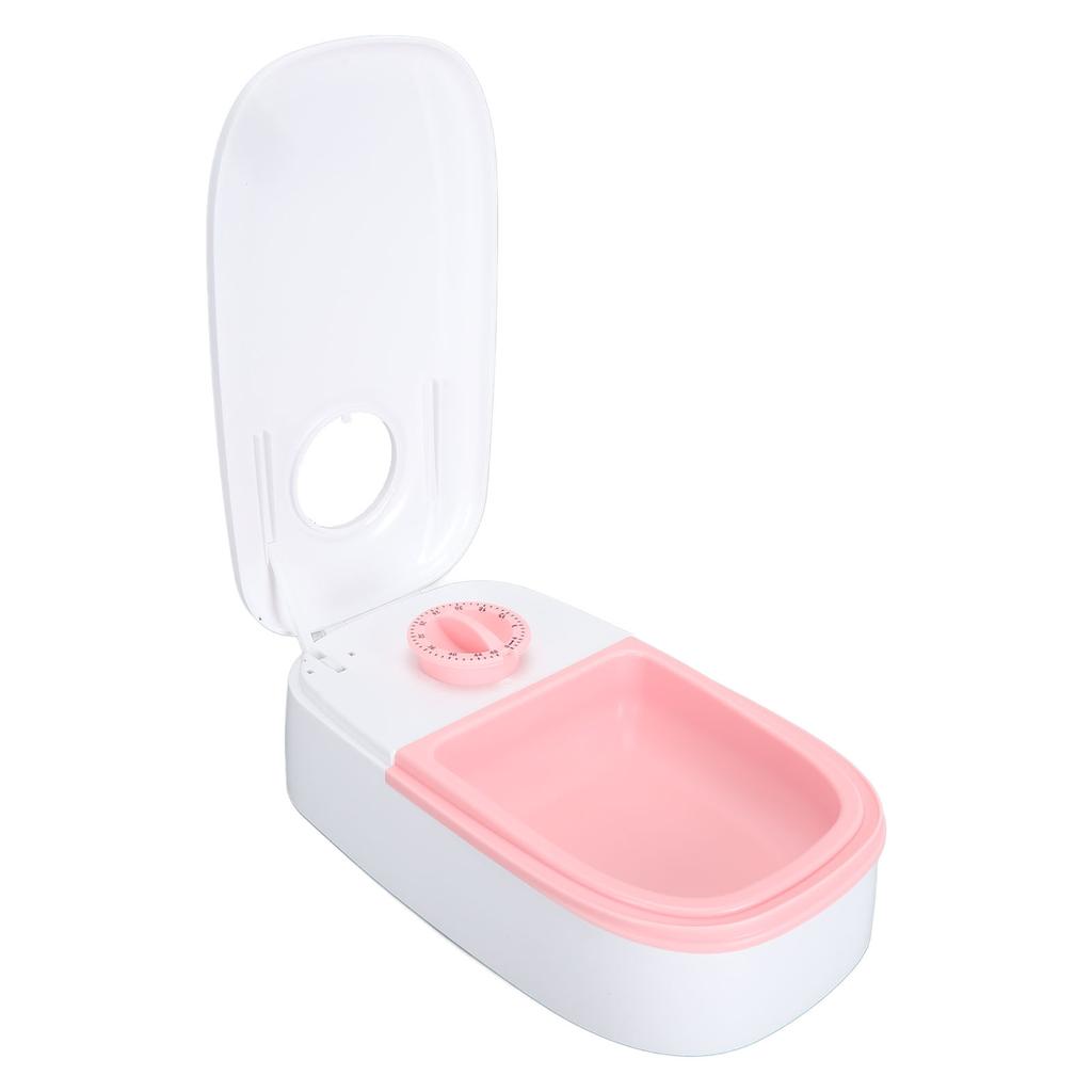 Pet dogs cats automatic feeder dry and wet food double meal separation regular quantitative meals healthy feeding