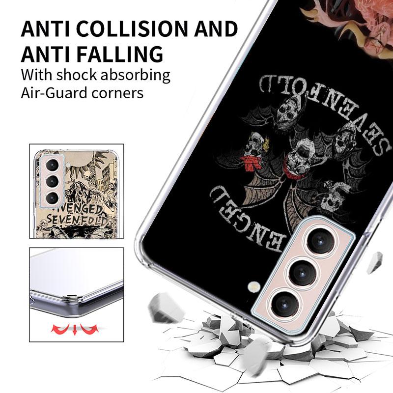 Чехол для телефона A-Avenged Sevenfold для Samsung A16 A26 A36 A56 A17 A15 A25 A35 A55 A14 A24 A34 A54 A04S A05S Galaxy Note 20 10 9 8 A