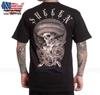 Sullen Art Collective Sicario Стандартный крой SCM5608 Мужская футболка с коротким рукавом Новые поступления Весна/Лето Обычный крой Повседневная