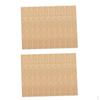 Natural Clarinet Neck Cork Sheet 4mm Pack of 20Pcs