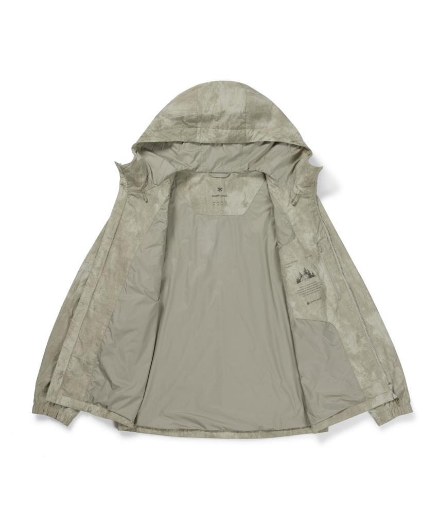 SNOWPEAK APPAREL Printed Windbreaker (S26Fmtwb34) Olive