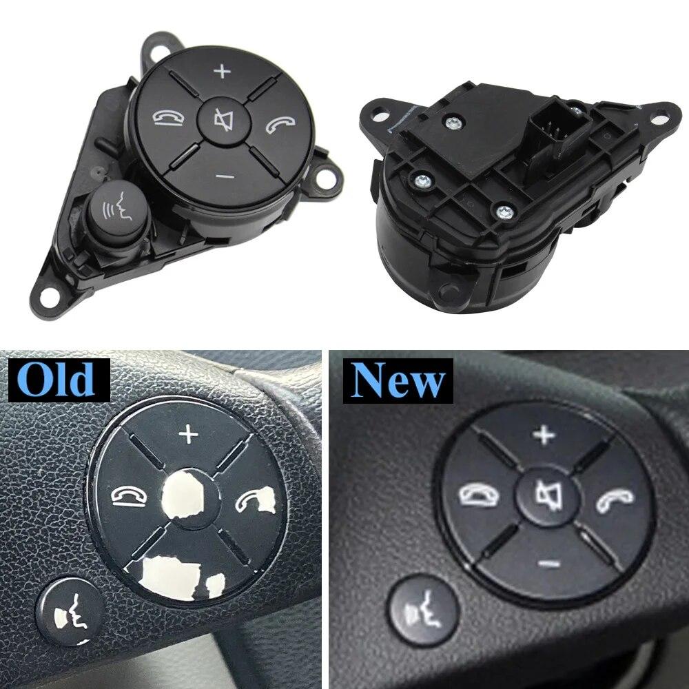 Многофункциональный переключатель управления рулевым колесом для салона автомобиля, накладка в сборе для Benz W204 W207 W212 X204 2007-2013 2048210451