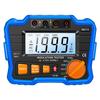 Insulation Resistance Tester 100VCelsius 250VCelsius 500VCelsius 1000V Resistance Tester with LCD Backlight Digital Display Screen