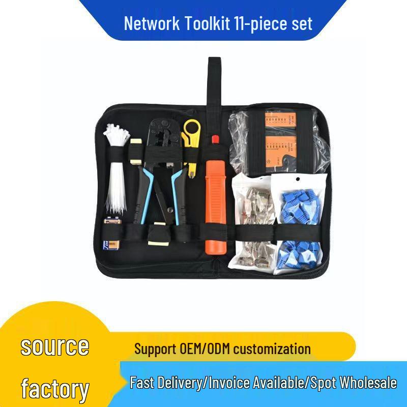 Набор инструментов для домашней сети с тестером для установки и плоскогубцами
