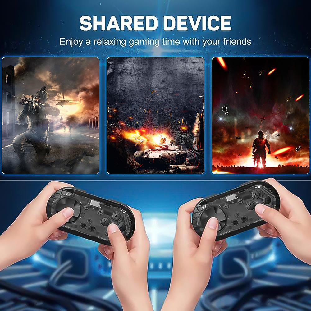 KS54 для Nintendo Switch/Switch OLED мини игровой контроллер светодиодный брелок портативный беспроводной игровой пульт управления для IOS/Android