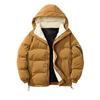 Мужская зимняя куртка с хлопковой подкладкой Мужская одежда с капюшоном для пар Утолщенная свободная повседневная куртка с хлопковой подкладкой Теплое пальто