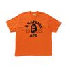 Футболка Bape Og Ape Head College Свободного кроя 0ZXTEM110352M