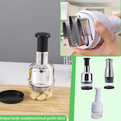 Пресс для чеснока из нержавеющей стали, измельчитель, многофункциональный ручной пищевой